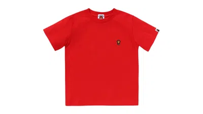 Pre-owned Bape Back Banana One Point Tee Shirt In Red