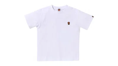 Pre-owned Bape Back Banana One Point Tee Shirt In White