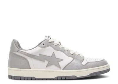 Bape Court Sta Low 'grey' In Gray