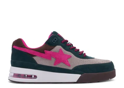 Bape Roadsta #1 M1 'dark Teal Pink' In Green
