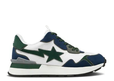 Bape Roadsta Express #2 'green Navy' In Blue