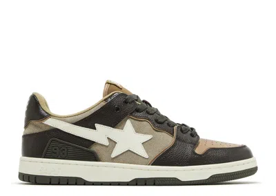 Bape Sk8 Sta #13 'beige' In Brown