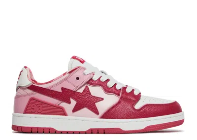 Bape Sk8 Sta #2 'abc Camo - Red'