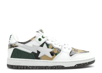 Bape Sk8 Sta #2 M1 'white Green Camo'