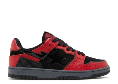 Bape Sk8 Sta 'black Red'