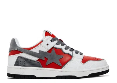 Bape Sk8 Sta 'white Red'