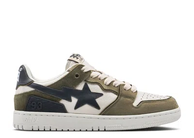 Bape Wmns Sk8 Sta #4 L 'olive Drab' In Green