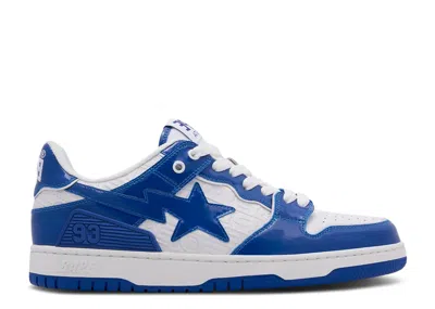 Bape Wmns Sk8 Sta #5 'luxury Sport Monogram - Blue'
