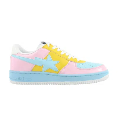 Pre-owned Bape Sta Fs-001 Low 'sax Pink' | Multi-color | Men's Size 6.5