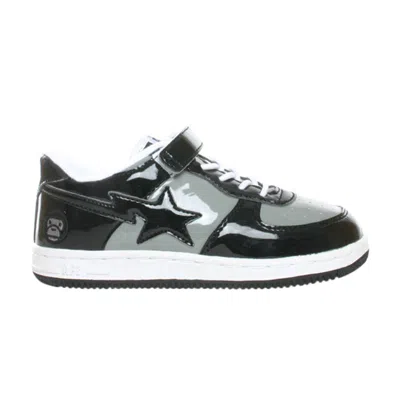Pre-owned Bape Sta Fs-022 Low 'baby Milo - Black Gray' | Men's Size 10.5