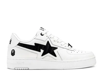 Bape Sta Icon #1 M2 'croc Pack - White Black'