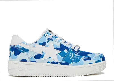 Bape Sta Low '20th Anniversary - Blue Abc Camo'