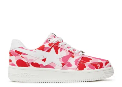 Bape Sta Low 'abc Camo - Pink'