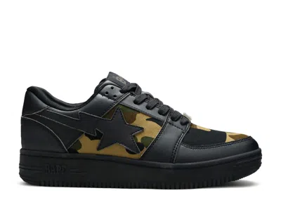 Bape Sta Low M1 '1st Camo - Black'