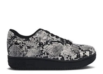 Bape Sta Low M2 'python - Beige' In Brown