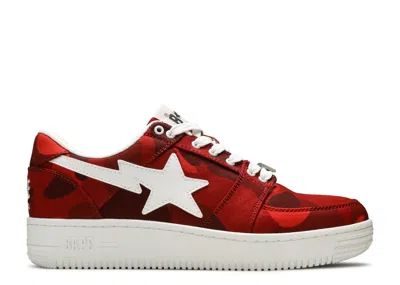 Bape Sta M2 Low 'red Camo'