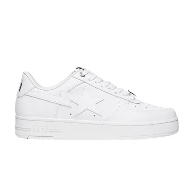 Pre-owned Bape Sta 'triple White' | Men's Size 13