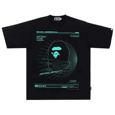 Pre-owned Bape Bathing Ape Relaxed Fit Tee 'black' | Men's Size Xxl