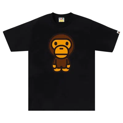 Pre-owned Bape Big Baby Milo Tee 'black'
