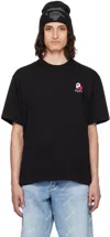 Bape Black Ape Head 2 Point T-shirt In Black
