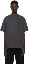 Bape Black Ape Head One Point Garment Dyed T-shirt In Black