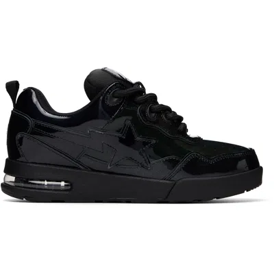 Bape Black Flip Sta #1 Sneakers In Black 106902004