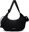 Bape Black M Crossbody Bag In Black