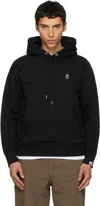 Bape Black One Point Pullover Hoodie In Multi