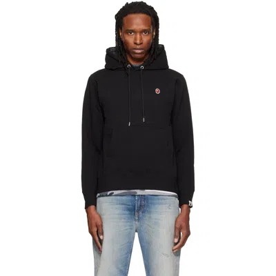 Bape Black One Point Pullover Hoodie