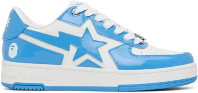 Bape - A Bathing Ape  Sta Icon #1 Sneaker In Blue