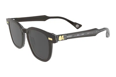 Pre-owned Bape Bmj001 Sunglasses Gray/gold
