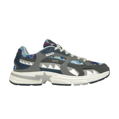 Pre-owned Bape Bored Ape Yacht Club X  Shark Sta 'blue' | Men's Size 5