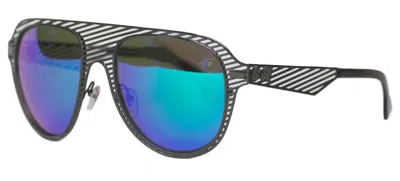 Pre-owned Bape Bs13031 Sunglasses In Green