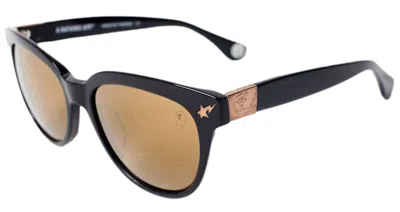 Pre-owned Bape Bs13034 Sunglasses In Black