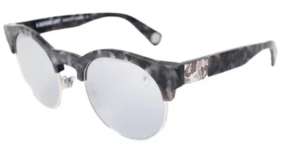 Pre-owned Bape Bs13038 Sunglasses In Gray