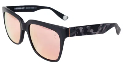 Pre-owned Bape Bs13045 Sunglasses/matte In Black/matte Black