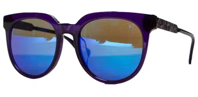 Pre-owned Bape Bs13048 Sunglasses In Purple