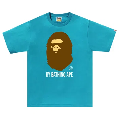 Pre-owned Bape By Bathing Ape Tee 'blue' | Men's Size M