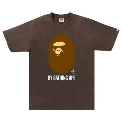 Pre-owned Bape By Bathing Ape Tee 'brown'