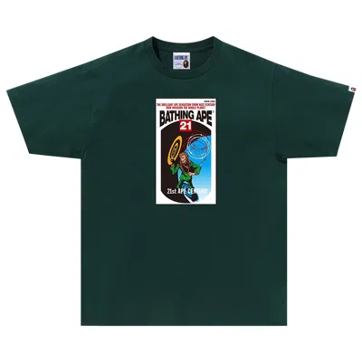 Pre-owned Bape By Bathing Ape Tee 'green'