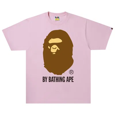 Pre-owned Bape By Bathing Ape Tee 'pink'
