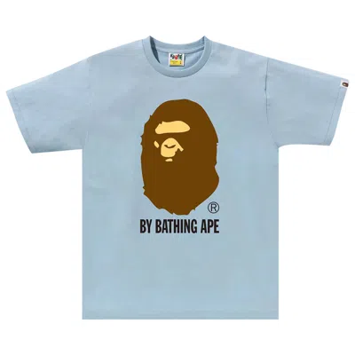 Pre-owned Bape By Bathing Ape Tee 'sax' In Blue