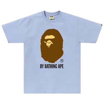 Pre-owned Bape By Bathing Ape Tee 'sax' In Blue
