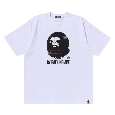 Pre-owned Bape By Bathing Ape Tee 'white'