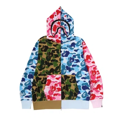 Pre-owned Bape Camo Crazy Shark Full Zip Hoodie 'mulitcolor' | Multi-color | Men's Size Xl