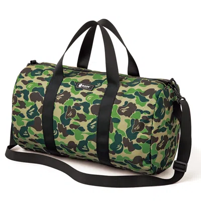 Pre-owned Bape Camo Duffle Bag 2020 Green Army New
