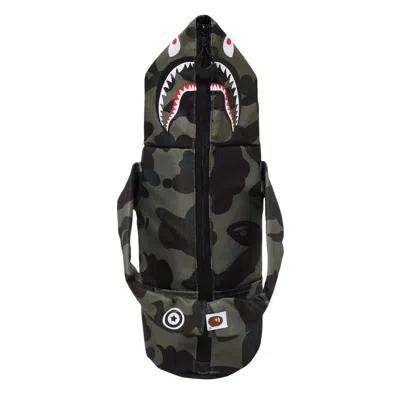 Pre-owned Bape Camo Shark Hoodie Multi Case 'green'