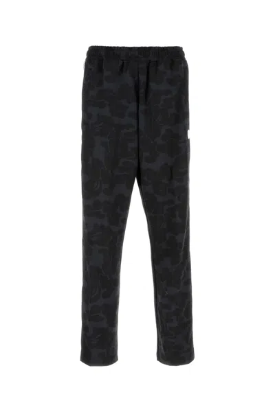 Bape Camouflage Printed Polyester Joggers For Men