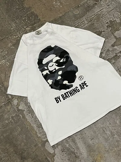 Pre-owned Bape City Camo By Bathing Ape Tee In White