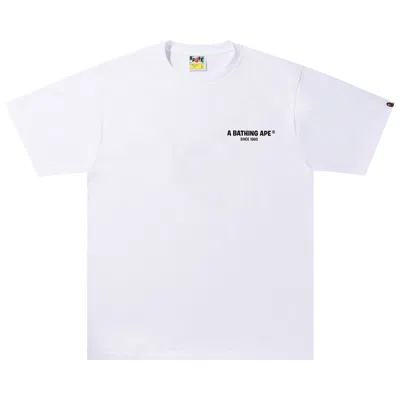 Pre-owned Bape Classic Logo #1 Tee 'white'